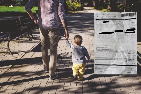 Bimbo di 4 anni mano nella mano col papà, multa per violazione norme anti-covid: “Sta zompettando”