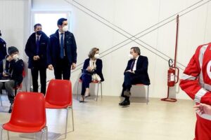 Foto da Palazzo Chigi (Twitter)