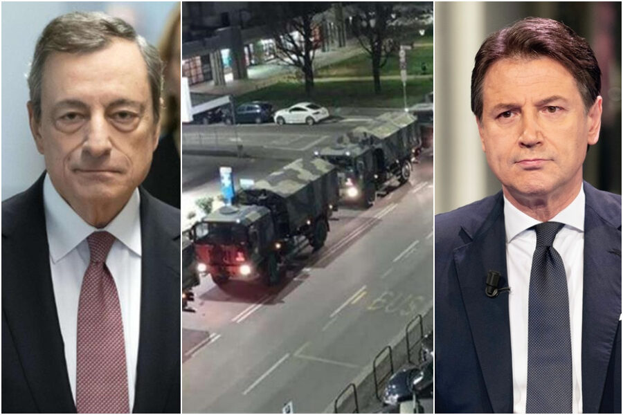 Draghi rimette al centro i morti per Covid che Conte aveva rimosso