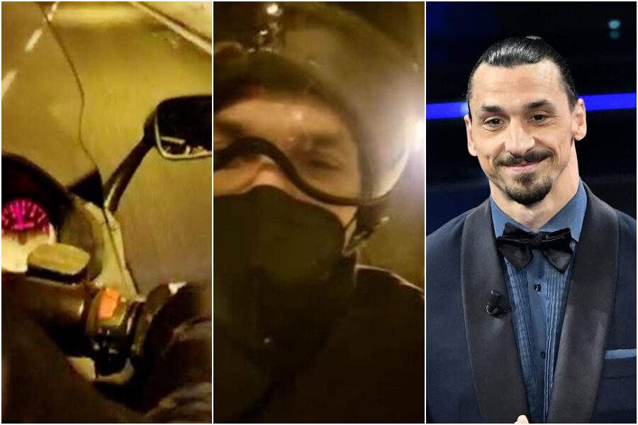 Ibrahimovic in moto a Sanremo, parla il motociclista che lo ha salvato dal traffico: “Voleva guidare lui, mia moglie non mi credeva”
