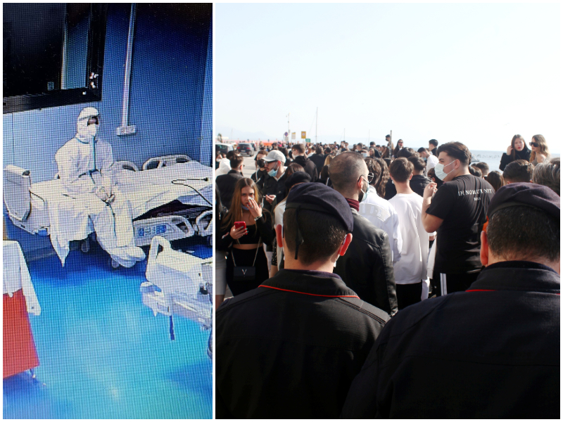 “È avvilente questo virus, come il menefreghismo di tanti”, lo sfogo dell’infermiere