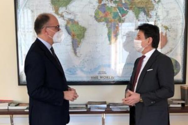 Il Pd riparte da… Conte, incontro con Letta: “Aperto cantiere, sarà un confronto costante” Il Pd riparte da… Conte, incontro con Letta: “Aperto cantiere, sarà un confronto costante”