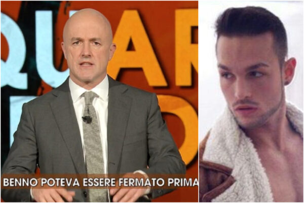 Quarto Grado, Nuzzi manda in onda la confessione di Benno che diventa una soap