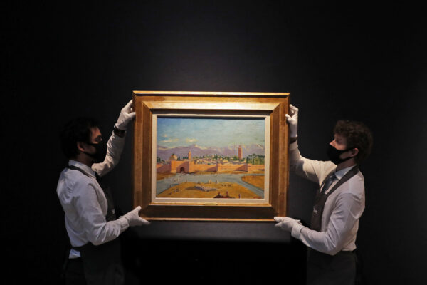 Churchill e il dipinto da record: venduto all’asta per oltre 9 milioni di euro da Angelina Jolie