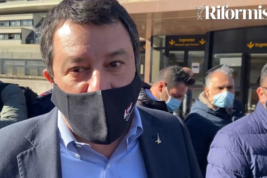 Salvini spegne Letta: “Solo un marziano parla oggi di Ius soli. Maresca sindaco di Napoli senza simboli”