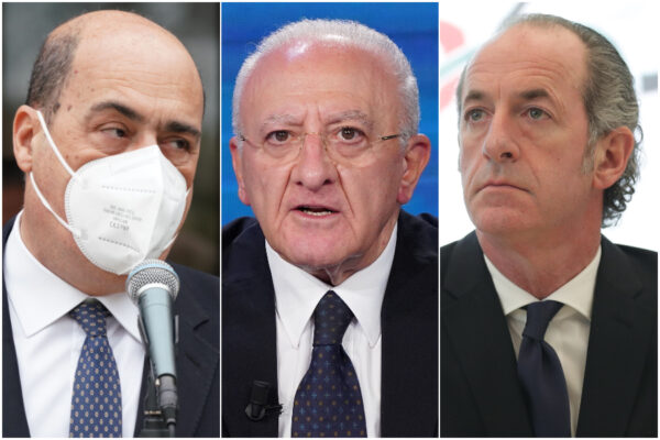 Governatori più seguiti su Facebook: De Luca e Zaia i re del web, chi sale e chi scende