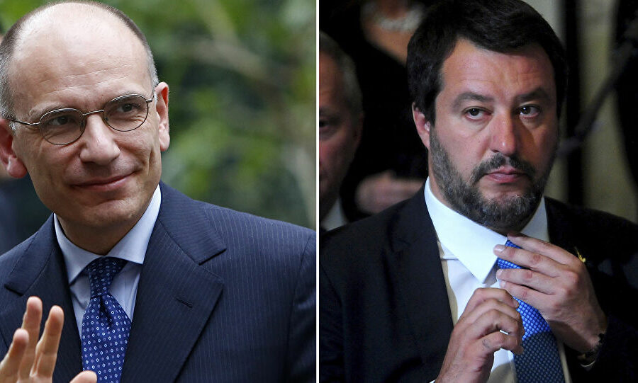 Coprifuoco, Letta attacca: “Lega fuori dal Governo”. Salvini: “Volete italiani chiusi in casa”