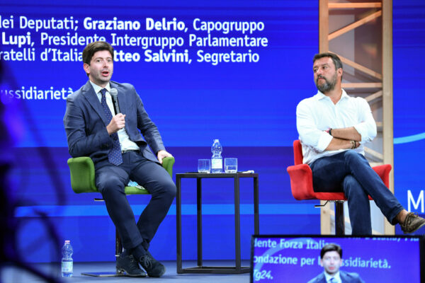 Foto LaPresse – Massimo Paolone
21 agosto 2020 Rimini (Italia)
Cronaca
Rimini Meeting 2020 Edizione 41 Special Edition – Il Parlamento serve ancora?
Nella foto: Roberto Speranza, Matteo Salvini

Photo LaPresse – Massimo Paolone
21 August 2020, Rimini (Italy)
Rimini Meeting 2020 Edition 41 Special Edition – Is Parliament still needed?
In the pic: Roberto Speranza, Matteo Salvini