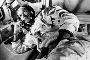 Chi era Michael Collins, l’astronauta dell’Apollo 11 che non sbarcò sulla Luna