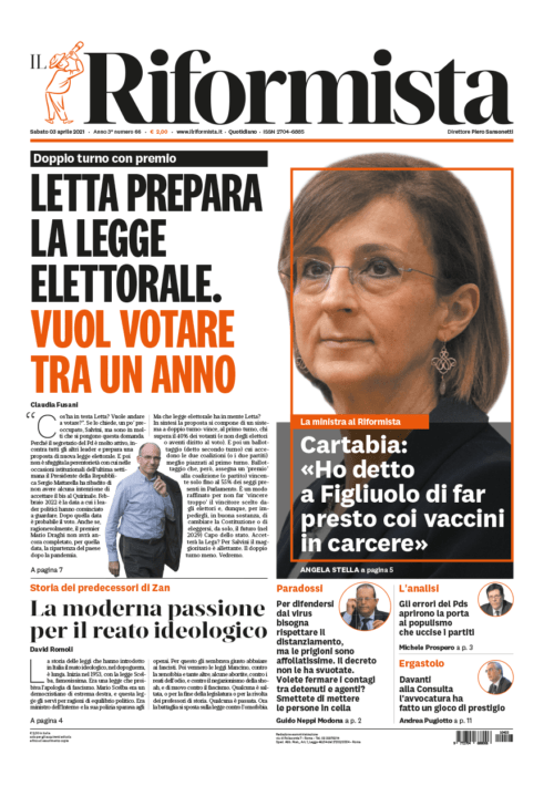 Quotidiano del 3 aprile 2021