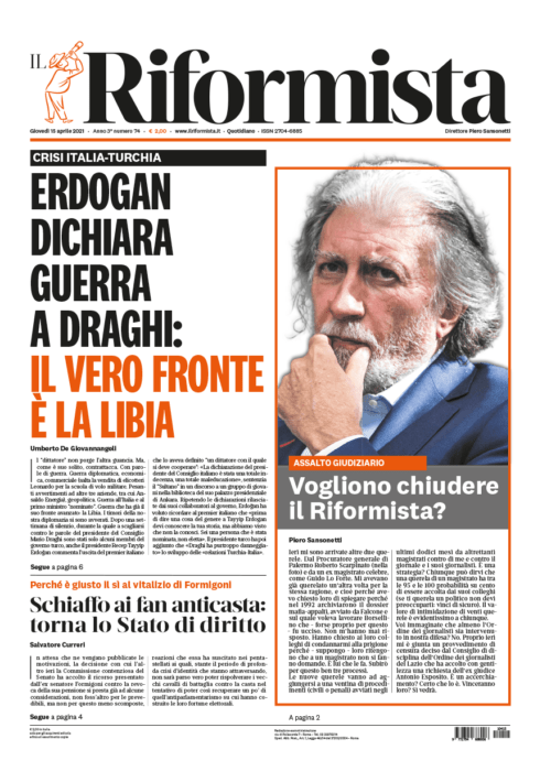 Quotidiano del 15 aprile 2021