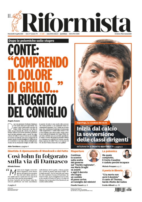 Quotidiano del 21 aprile 2021