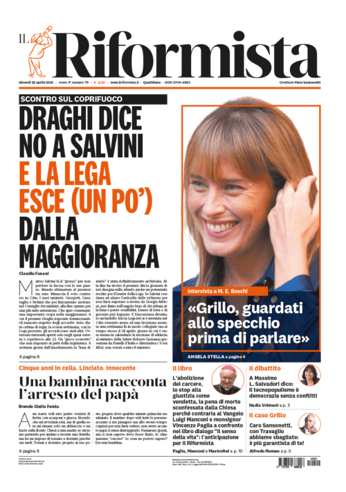 Quotidiano del 22 aprile 2021
