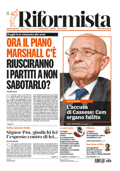 Quotidiano del 27 aprile 2021