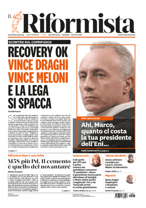 Quotidiano del 28 aprile 2021