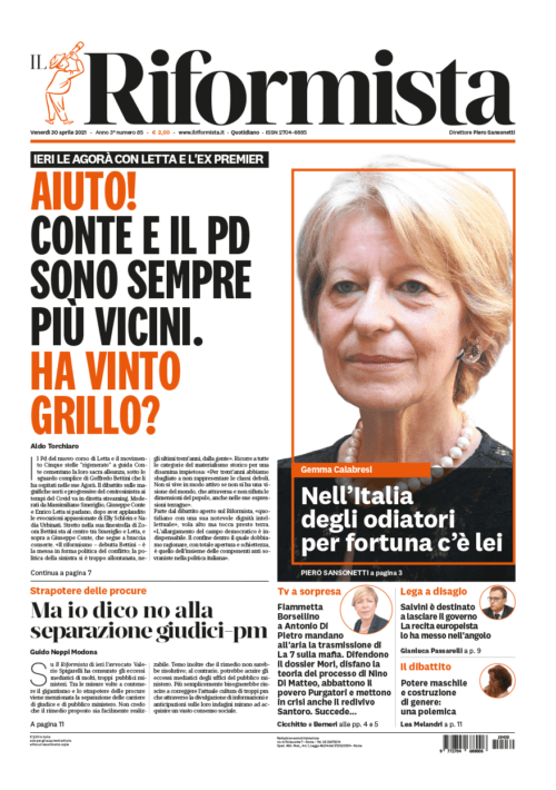 Quotidiano del 30 aprile 2021