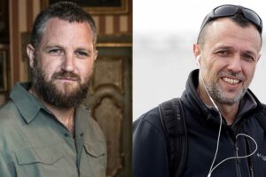 David Beriain (a sinistra) y Roberto Fraile (a destra)