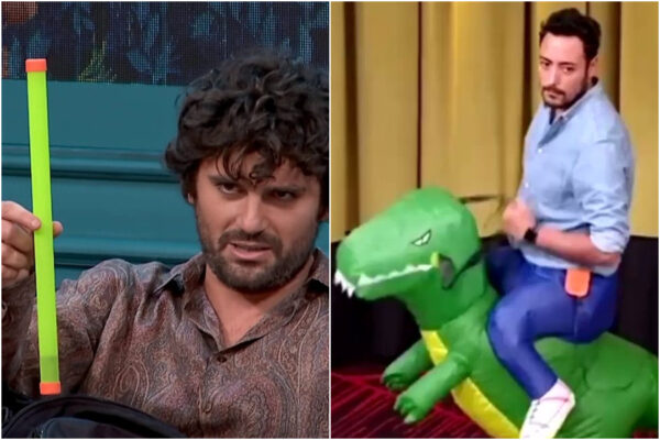 Lol chi ride è fuori, dal bastone verde di Matano al dinosauro cavalcabile di Ciro: tutti i gadget andati a ruba