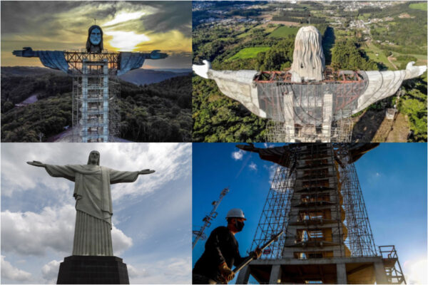 Brasile, arriva il nuovo Cristo Redentore più alto di quello celebre di Rio de Janeiro Brasile, arriva il nuovo Cristo Redentore più alto di quello celebre di Rio de Janeiro