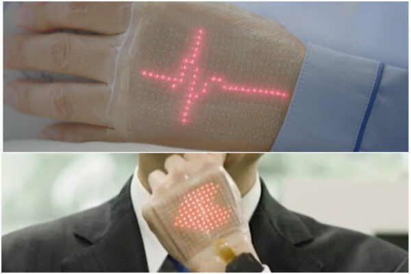 Ecco E-skin, il sensore indossabile che monitora i parametri vitali