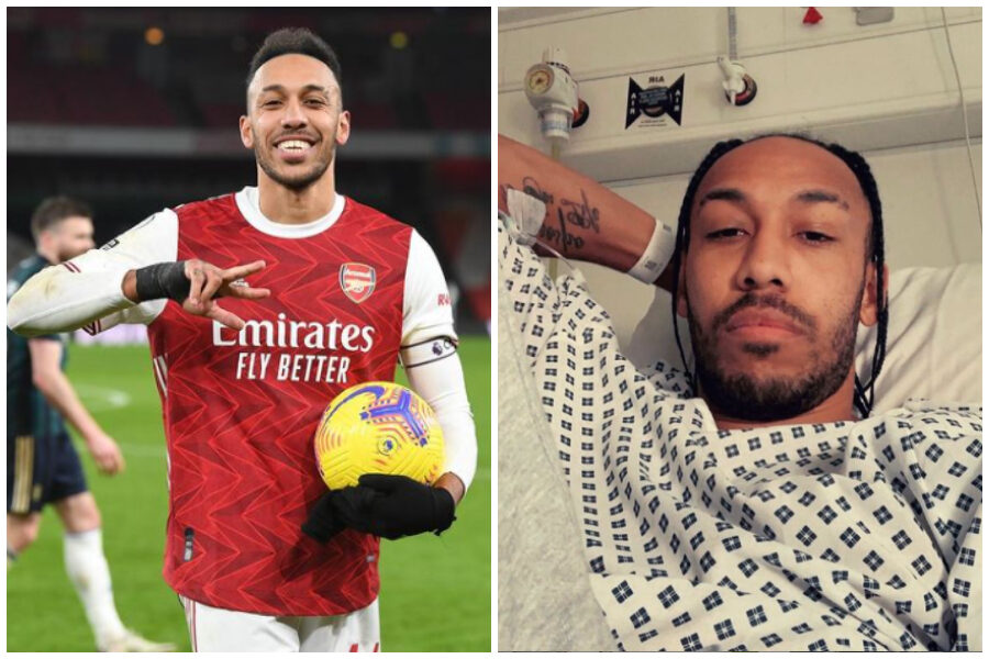 Aubameyang annuncia sui social: “Ho contratto la malaria”
