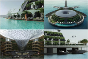 Arriva l’hotel galleggiante totalmente ecosostenibile: la struttura sul mare autoprodurrà anche energia elettrica
