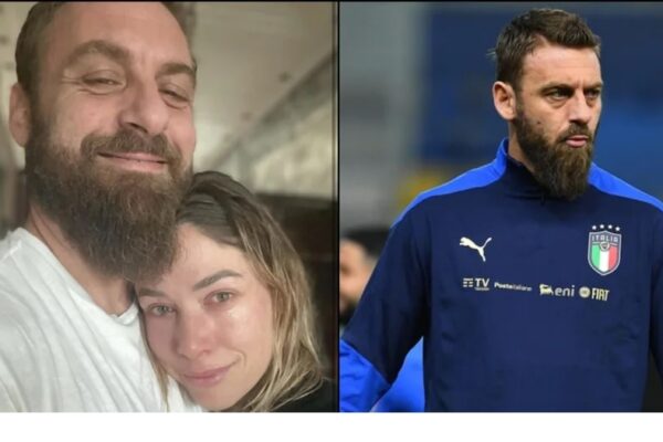 Daniele De Rossi con la moglie Sarah