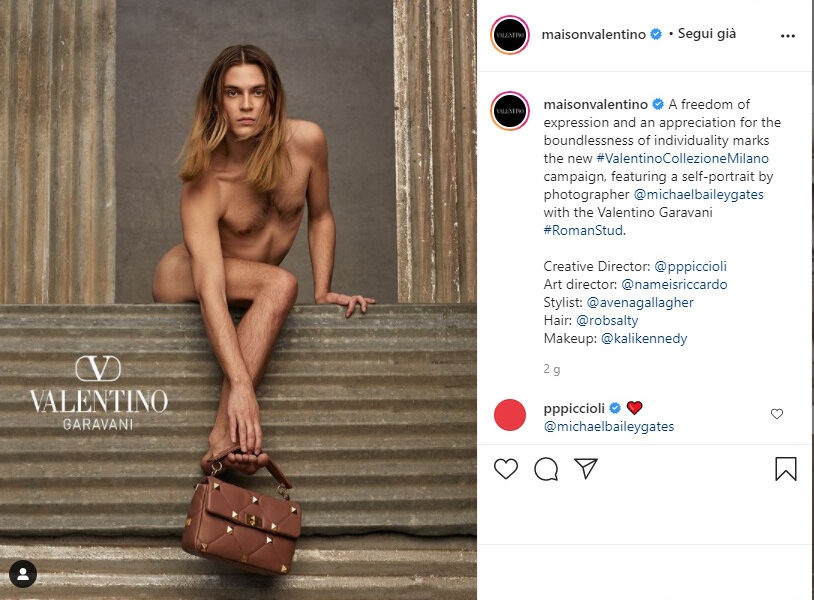 Chi è Michael Bailey-Gates, il modello di Valentino insultato dagli haters