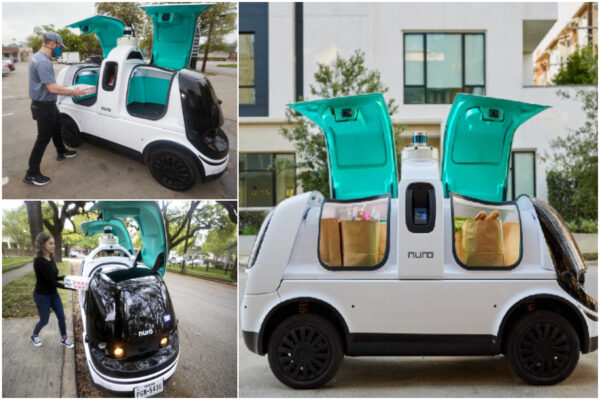 Pizza a domicilio con auto senza pilota, Domino’s lancia le consegne con rider automatico