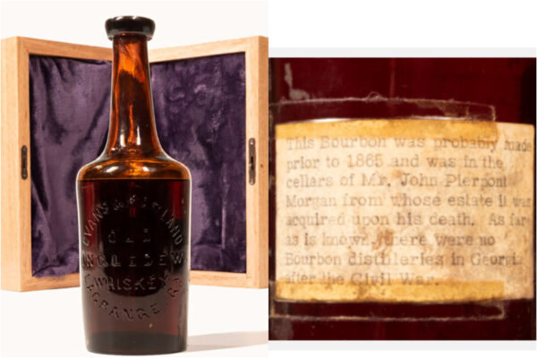 All’asta la bottiglia di whisky più antica al mondo: È l’unica superstite della cantina di JP Morgan