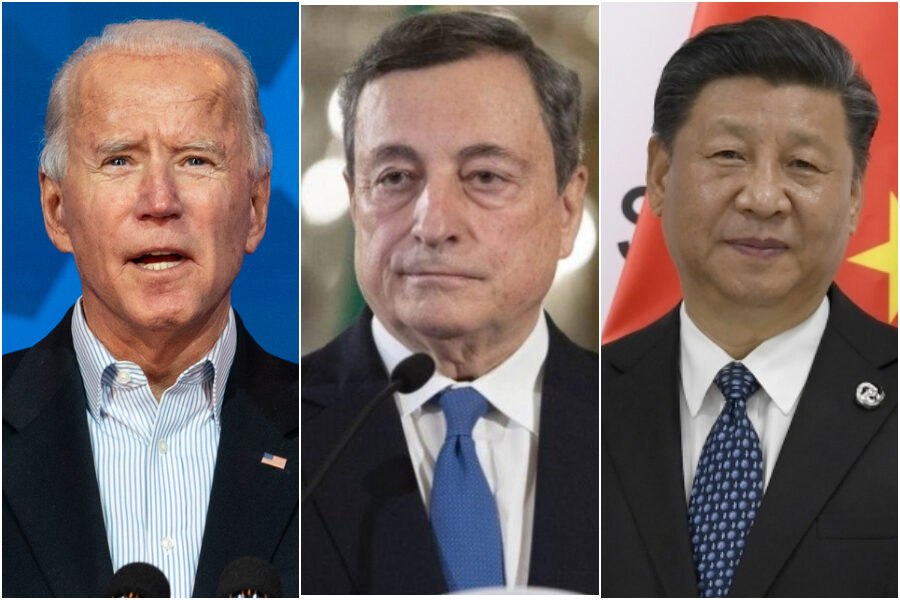 Tra Usa e Cina è guerra tecnologica, e Draghi si schiera con Biden