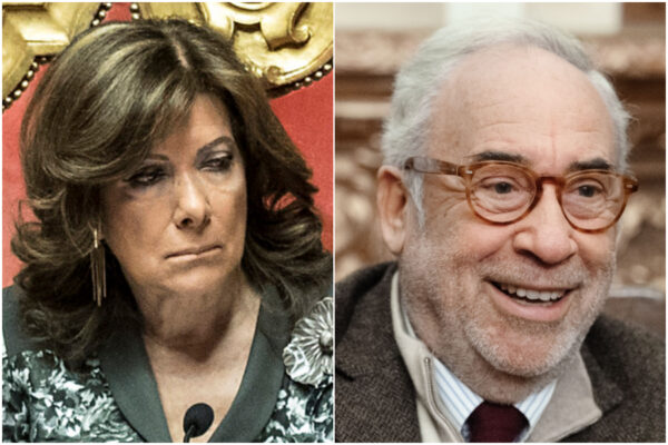 Vaffa della Casellati a Del Turco, la presidente si piega al ricatto dei grillini