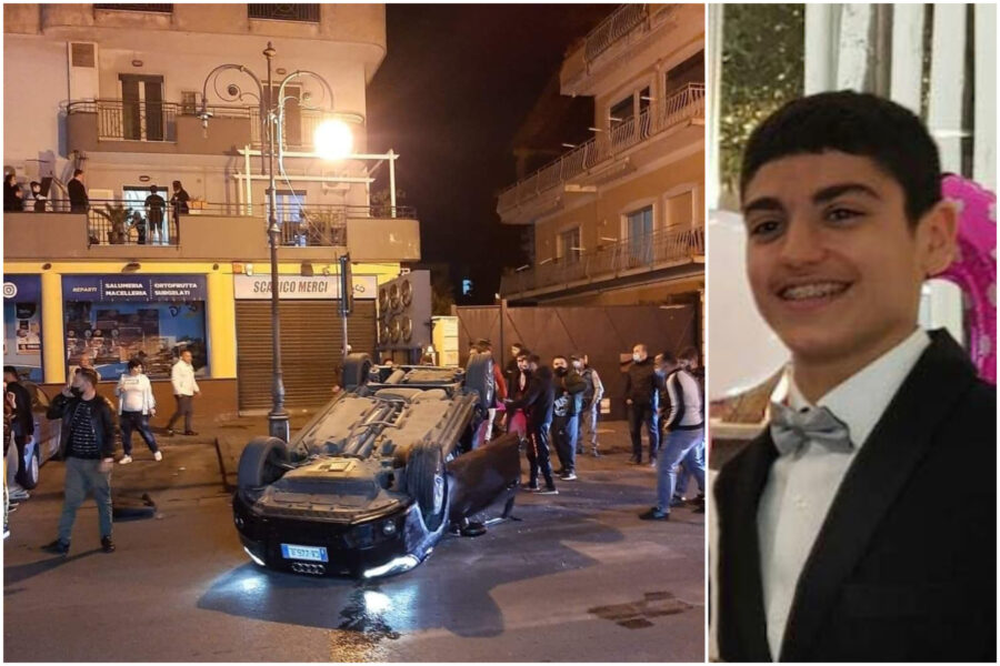 Sorpasso azzardato e velocità folle, sabato sera drammatico: muore ragazzino di 16 anni