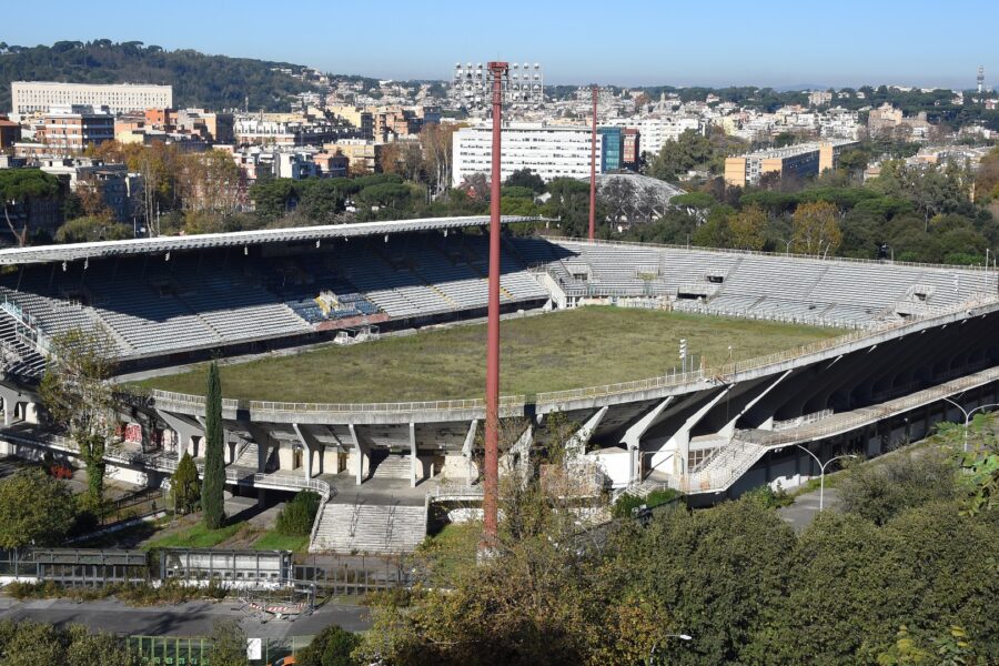 Lo stadio Flaminio