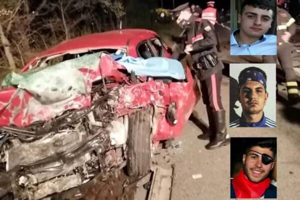 Strage in diretta social, l’incidente mortale sulla Casilina: identificate le quattro vittime del frontale