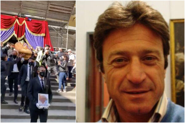 L’addio a Maurizio Cerrato, il manifesto di moglie e figlie: “Una lama ha trafitto 4 cuori”