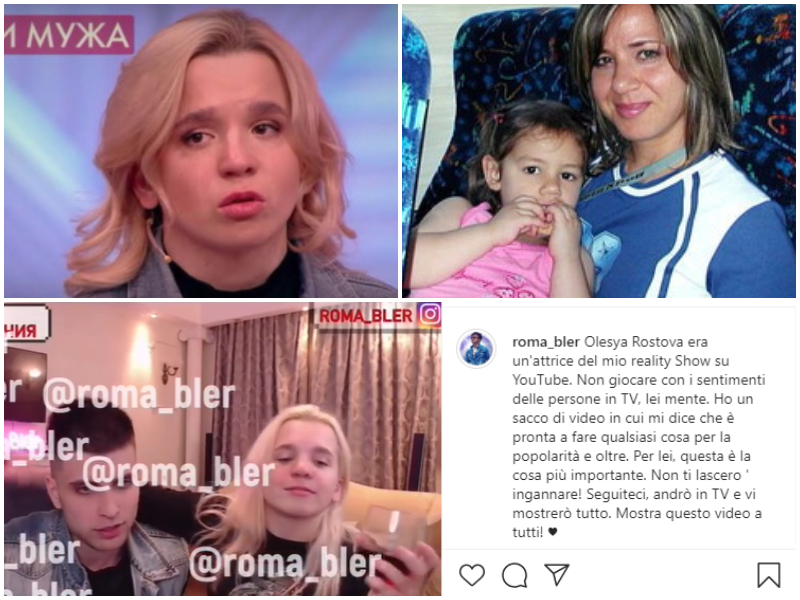 “Olesya non è Denise Pipitone: è un’attrice in cerca di successo”, la bomba dello youtuber