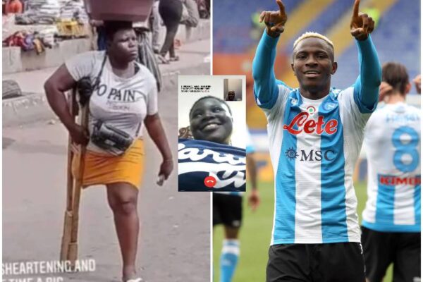 Osimhen trova Mary Daniel, la ragazza che vende l’acqua ai semafori di Lagos: “Ti aiuterò io”