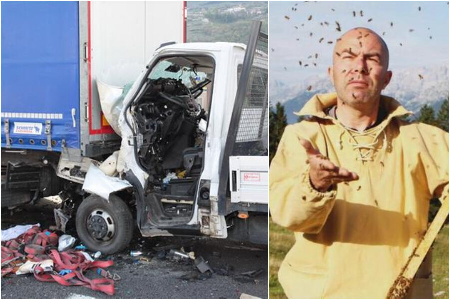 Morto Andrea Paternoster, il ‘re del miele’ coinvolto in un drammatico incidente contro un camion