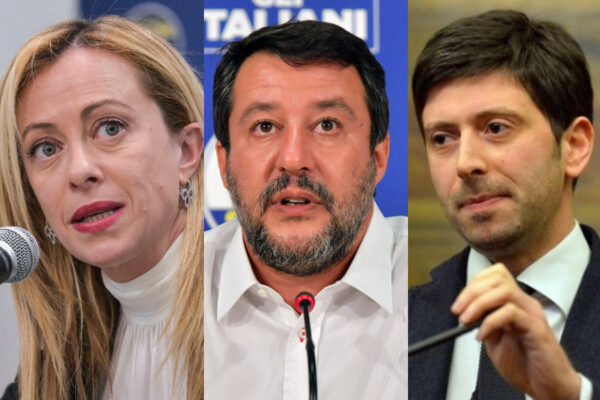 Fallito il piano della Meloni di dividere il centrodestra e far cadere il governo, Salvini salva Speranza