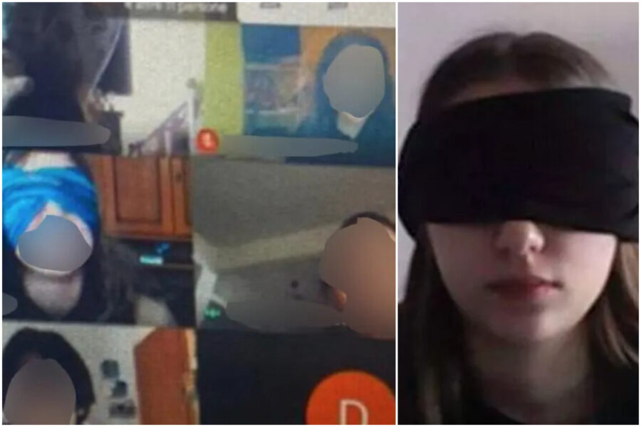 Studentessa bendata durante interrogazione, la prof non si fida: “Così vediamo se sei preparata”