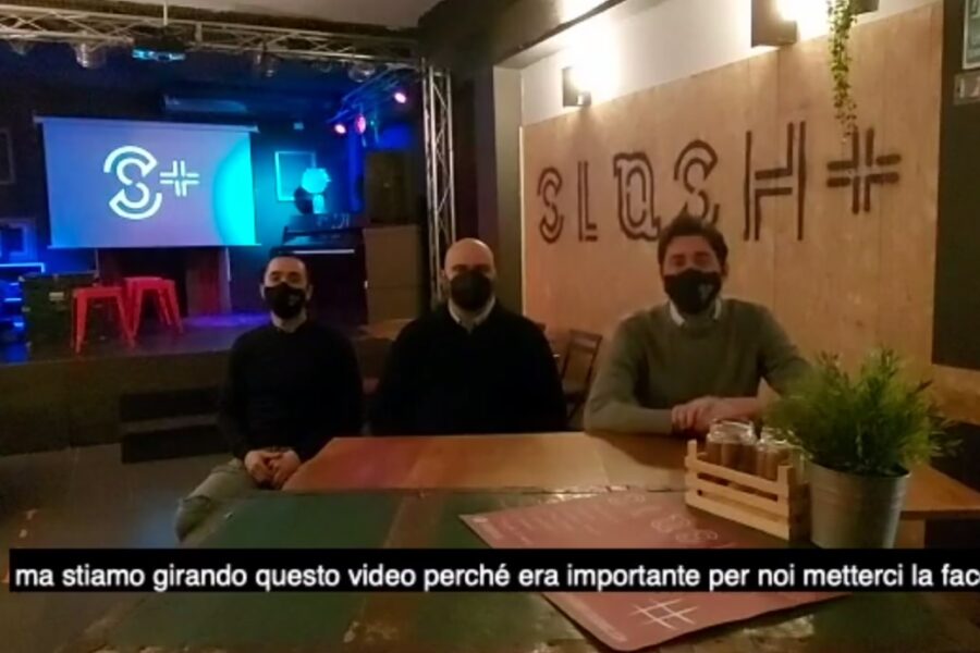 Proprietari di un locale di Napoli chiedono sostegno, Support Slash Plus
