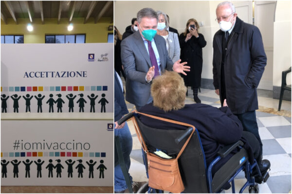 Campania, al via giornate vaccinali senza prenotazione: come funziona