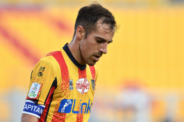 Foto Giovanni Evangelista/LaPresse
12 Dicembre 2020 Lecce, Italia 
sport calcio 
U.S. Lecce vs Frosinone calcio – Campionato Serie BKT 2020/2021 – Stadio E. Giardiniero – Via del Mare, Lecce. 
Nella foto : Marco Mancosu

Photo Giovanni Evangelista/LaPresse
December 12, 2020 Lecce, Italy 
sport soccer 
U.S. Lecce vs Frosinone soccer  – Italian Football Championship League BKT 2020/2021 – E. Giardiniero – Via del Mare Stadium. 
In the pic : Marco Mancosu