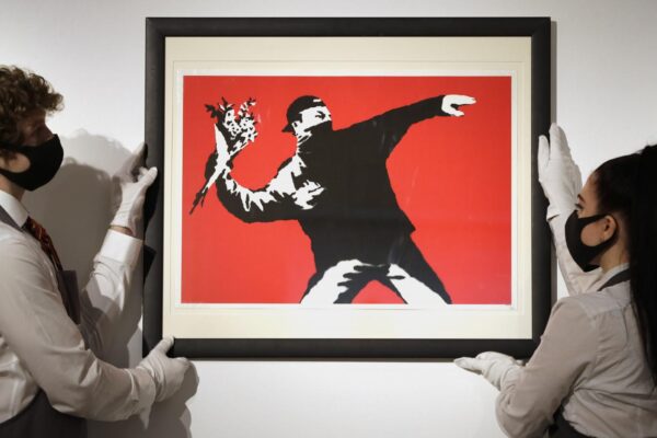 Vendesi Banksy in bitcoin: prima asta con criptovalute per un’opera d’arte fisica Vendesi Banksy in bitcoin: prima asta con criptovalute per un’opera d’arte fisica