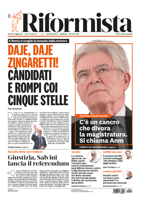Quotidiano del 7 maggio 2021