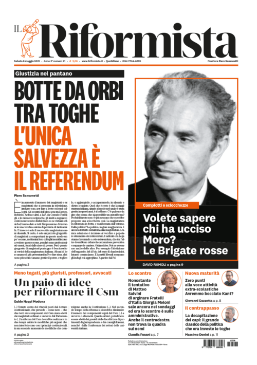 Quotidiano dell’8 maggio 2021