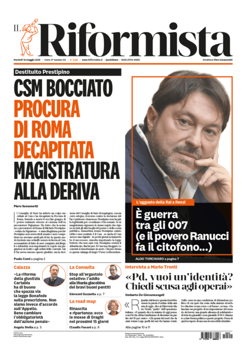 Quotidiano del 12 maggio 2021