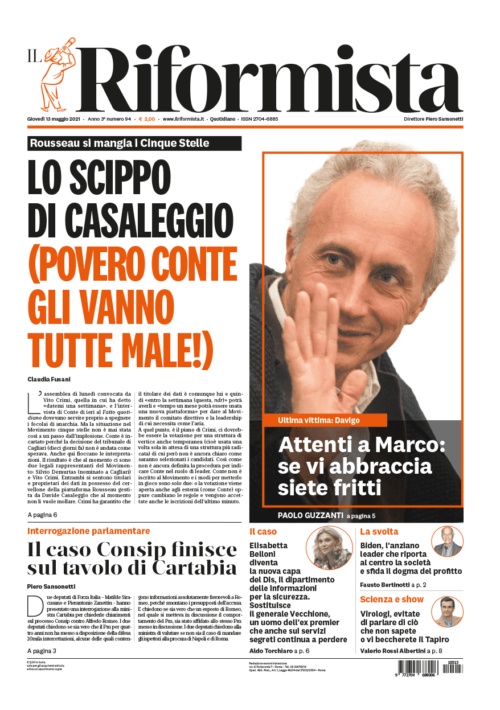 Quotidiano del 13 maggio 2021