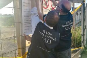 Ponte di Nona, discarica abusiva di rifiuti tossici in un cantiere